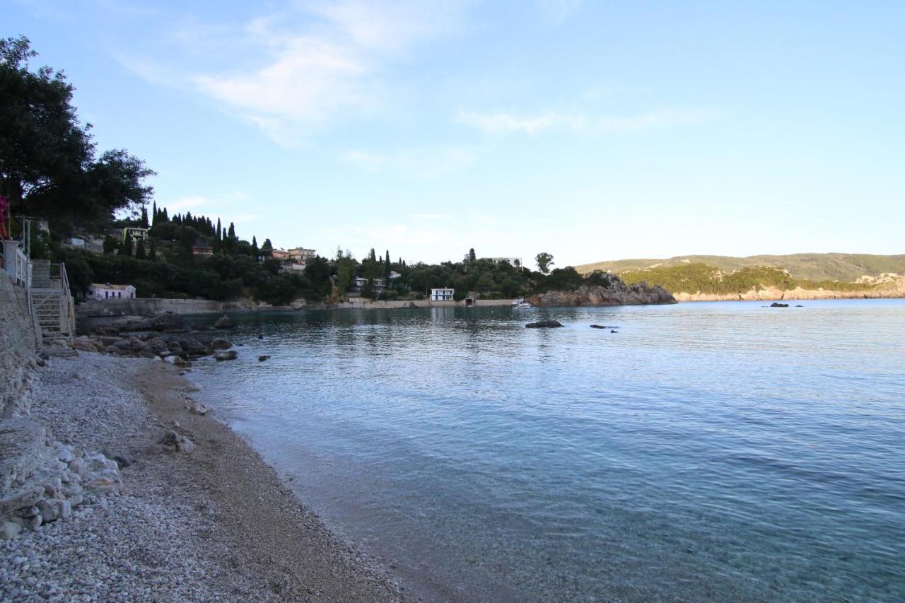Sea Breeze Lägenhet Paleokastritsa Exteriör bild