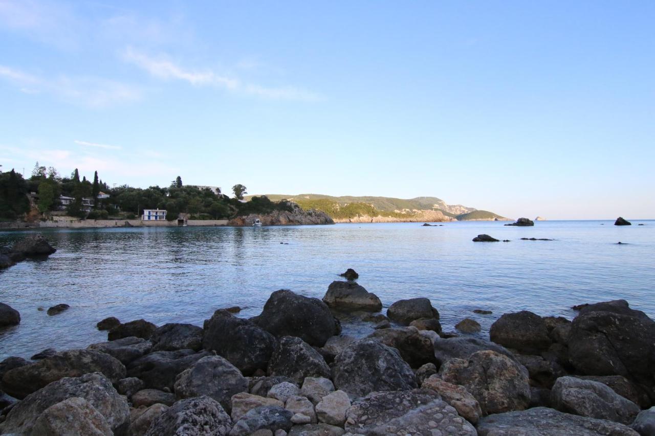 Sea Breeze Lägenhet Paleokastritsa Exteriör bild